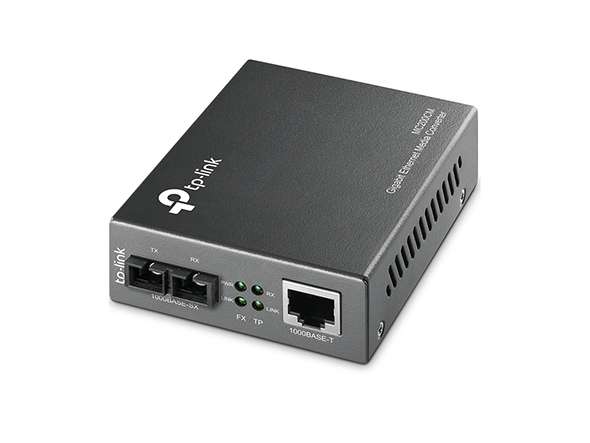 Gigabit Ethernet médiumkonverter hivatkozással MC200CM a márkától TP-LINK