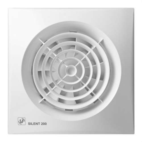 Fürdőszobai elszívó SILENT-200 CRZ DESIGN 3C hivatkozással 5210604100 a márkától SOLER & PALAU