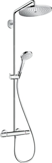 Croma Select S Showerpipe 280 termosztatikus zuhanyszett hivatkozással 26790000 a márkától HANSGROHE