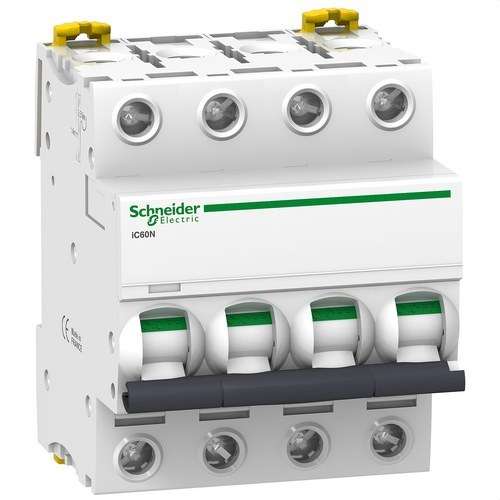 Acti9 iC60N 4P 50A D görbéjű kismegszakító hivatkozással A9F75450 a márkától SCHNEIDER ELECTRIC