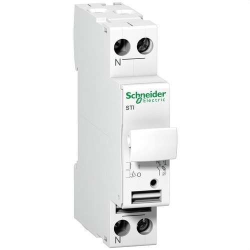 Szigetelhető biztosítéktartó Acti9 STI 1P+N 500V hivatkozással A9N15646 a márkától SCHNEIDER ELECTRIC