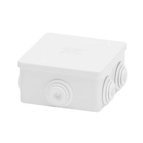 Elosztódoboz alacsony nyomású fedéllel 80x80x40mm hivatkozással GW44003 a márkától GEWISS
