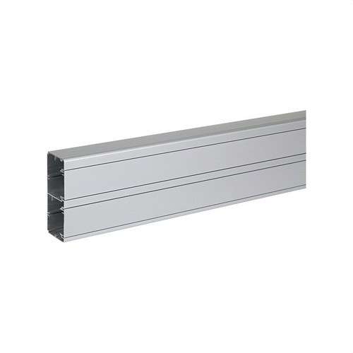 130x55 mm-es K45 alumínium kábelcsatorna, 2 rekeszes - 2 méteres csatorna hivatkozással TK11102/8 a márkától SIMON