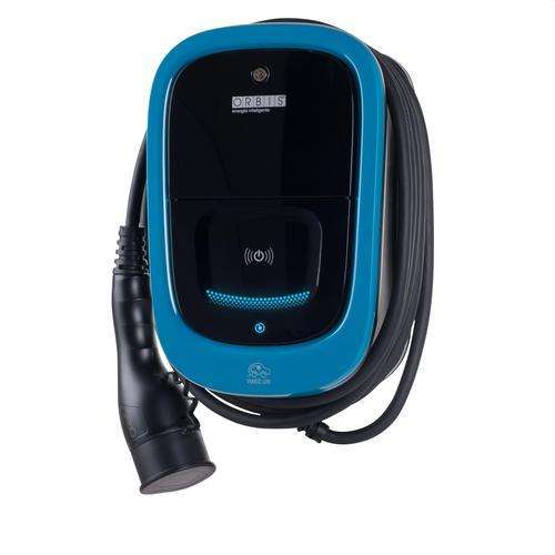 VIARIS UNI+ 7,4KW egyfázisú elektromos autó töltő 5 méteres kábellel hivatkozással OB94U120HA1 a márkától ORBIS