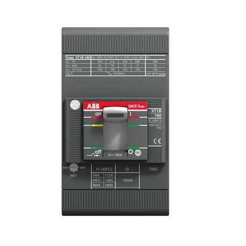 XT1N-160 3PAC R-160 65KA hőmágneses megszakító hivatkozással 1SDA067418R1 a márkától ABB