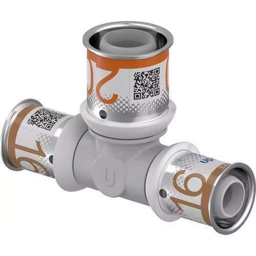 Uponor S-Press PLUS szűkített PPSU T-idom 32x20x32 hivatkozással 1039959 a márkától UPONOR