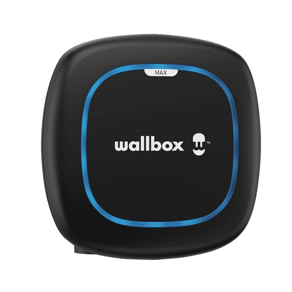 Egyszakaszos elektromos autó töltő 7,4 kW Wallbox Pulsar Max 5 méteres kábel Típus 2 hivatkozással PLP4-0-2-2-9-002 a márkától WALLBOX