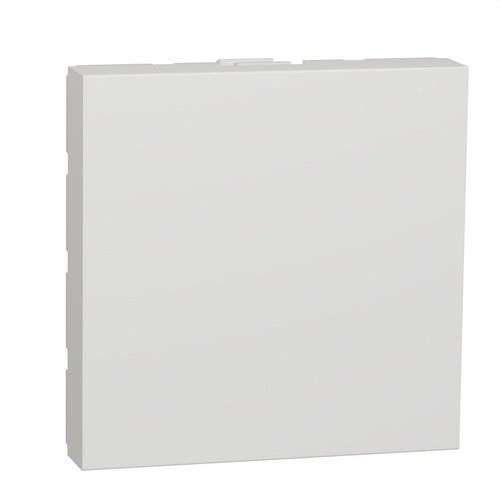 2 moduláris vakfedél, polarfehér, New Unica hivatkozással NU986618 a márkától SCHNEIDER ELECTRIC