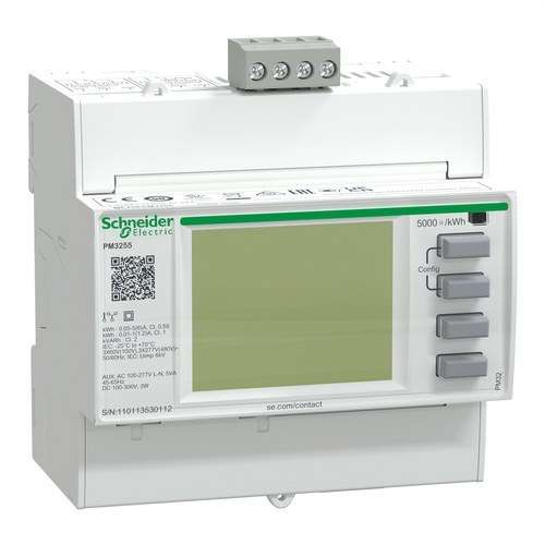 Teljesítménymérő Power Meter PM3255 hivatkozással METSEPM3255 a márkától SCHNEIDER ELECTRIC