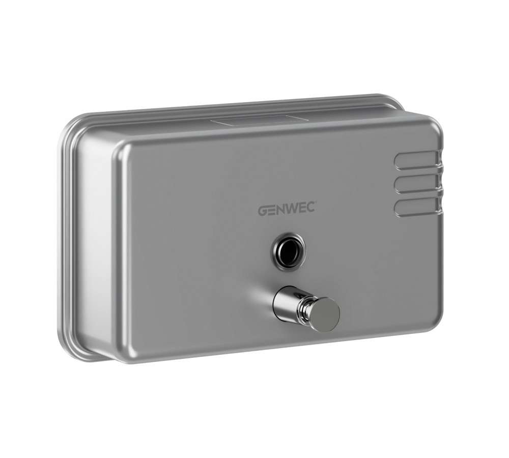 Vízszintes szappanadagoló 1100 ml inox 304 szatén hivatkozással GW04 02 04 01 a márkától GENWEC
