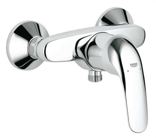 Euroeco egykaros zuhanycsaptelep króm hivatkozással 32740000 a márkától GROHE