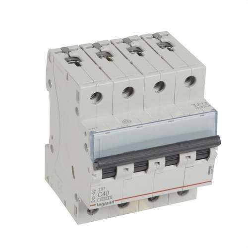TX3 4P 40A C görbe mágneses-mechanikus megszakító, 6kA hivatkozással 403630 a márkától LEGRAND