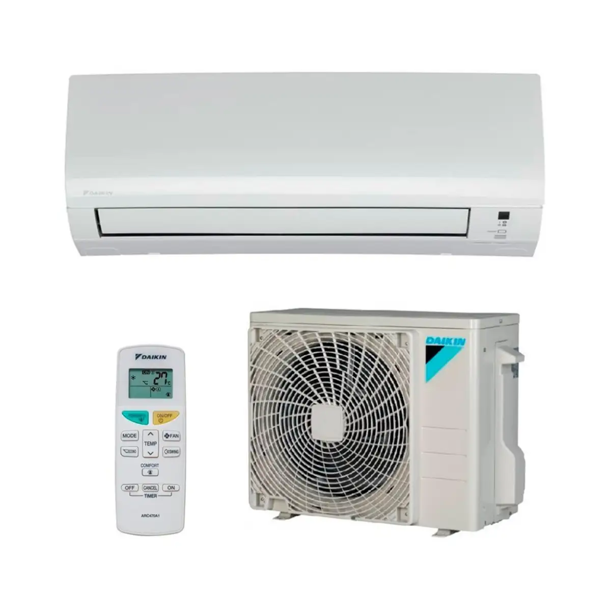Daikin Sensira TXF25F 2,5 kW 9000 BTU wifi-s légkondicionáló hivatkozással TXF25F a márkától DAIKIN