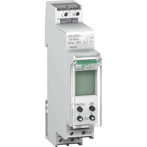 Acti 9 iID IHP+ digitális időkapcsoló, 1 modul hivatkozással CCT15838 a márkától SCHNEIDER ELECTRIC