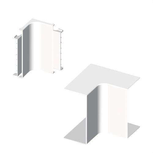 Fehér belső sarokelem 20x30mm U24X hivatkozással 78343-2 a márkától UNEX