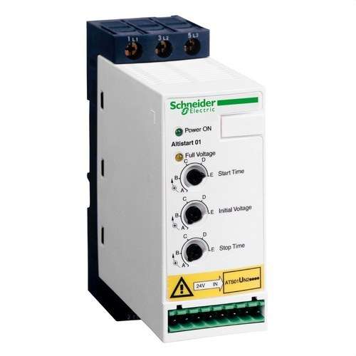 Lágyindító aszinkron motorokhoz ATS01 12A 5,5 kW Alistart 01 hivatkozással ATS01N212QN a márkától SCHNEIDER ELECTRIC