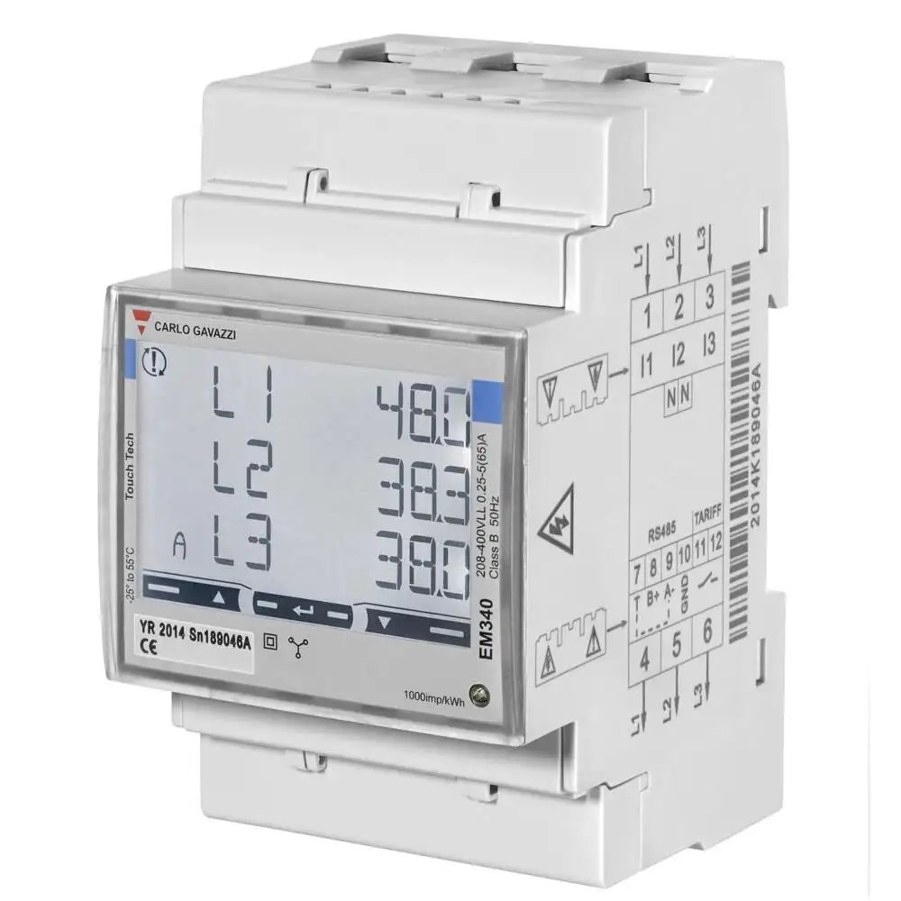 Háromfázisú energiamérő 65 A-ig Wallbox hivatkozással 000002174 a márkától WALLBOX