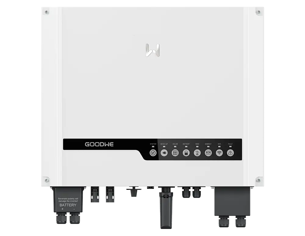 GoodWe GW3648D-ES egyfázisú hibrid napelemes inverter hivatkozással GW3648D-ES a márkától GOODWE