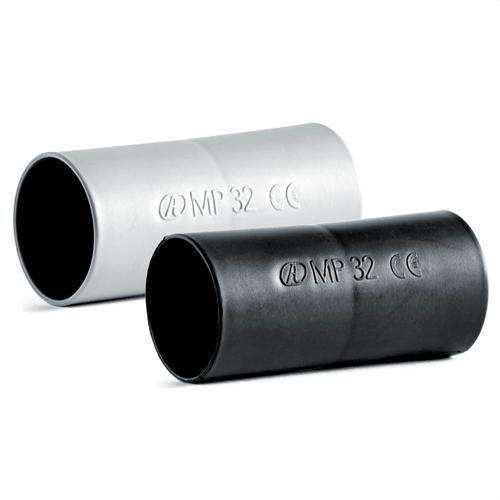 Szürke PVC csatlakozó karmantyú 16 mm hivatkozással MGE16 a márkától AISCAN