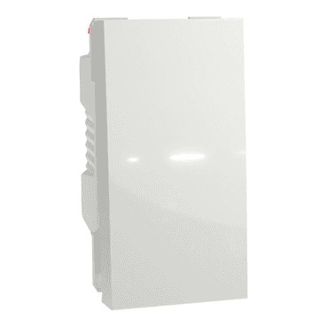 Schneider New Unica fehér 1 modul nyomógomb hivatkozással NU310618 a márkától SCHNEIDER ELECTRIC