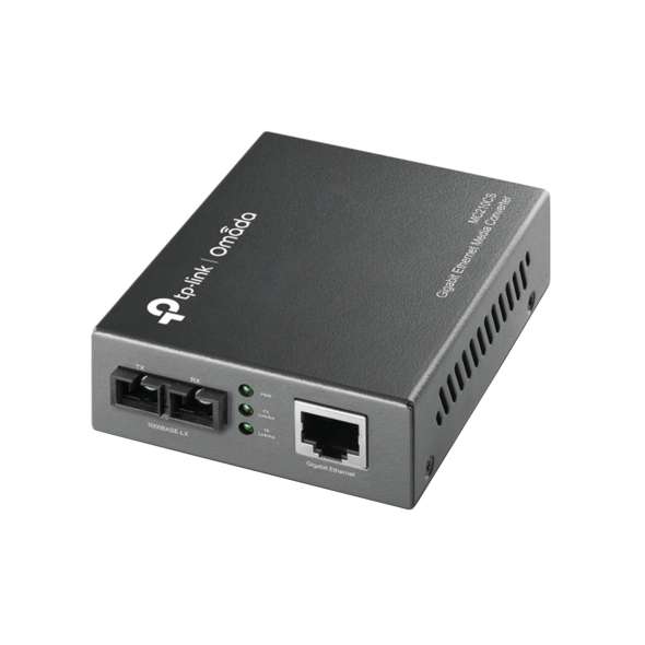 Egymódusú Gigabit médiakonverter hivatkozással MC210CS a márkától TP-LINK
