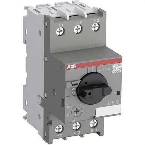 MS116-20 motorvédő kapcsoló 16-20A hivatkozással 1SAM250000R1013 a márkától ABB