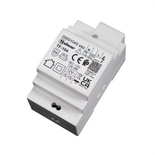 TF-104 transzformátor 12V AC hivatkozással 20691040 a márkától GOLMAR