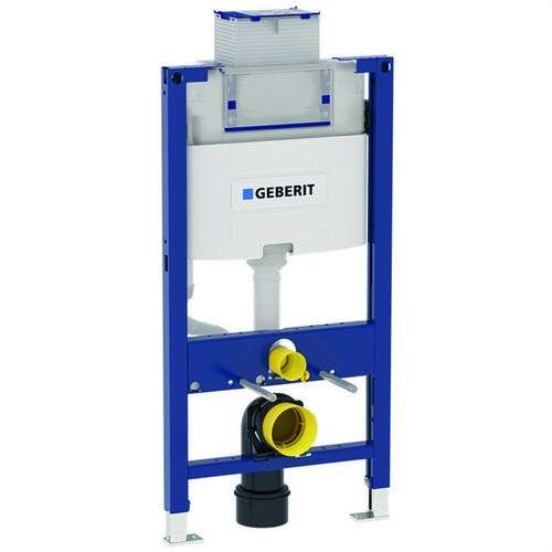 Geberit Duofix szerelési keret fali WC-hez, 98 cm, beépített Omega 12 cm-es tartállyal hivatkozással 111.030.00.2 a márkától GEBERIT