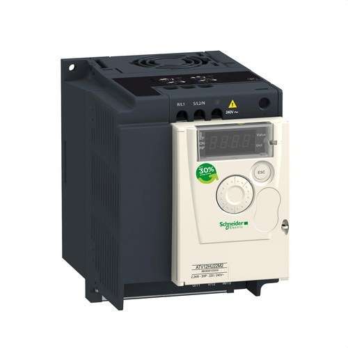 ALTIVAR-12 fordulatszám-szabályzó 2,2KW 240V 1 fázis hivatkozással ATV12HU22M2 a márkától SCHNEIDER ELECTRIC