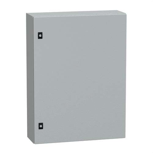 Fali acél szekrény tömör ajtóval, szerelőlap nélkül 800x600x200 Panel SeT CRN hivatkozással NSYCRN86200 a márkától SCHNEIDER ELECTRIC