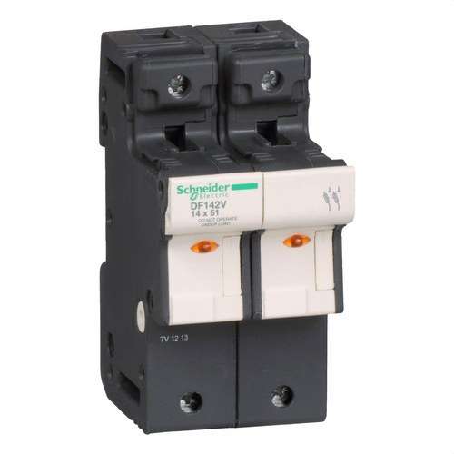 2P 50A 14X51MM biztosítéktartó hivatkozással DF142V a márkától SCHNEIDER ELECTRIC