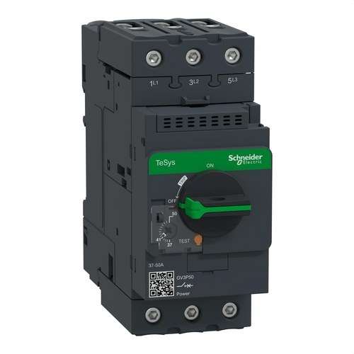 GV3 37/50A mágneses-termikus motorvédő megszakító hivatkozással GV3P50 a márkától SCHNEIDER ELECTRIC