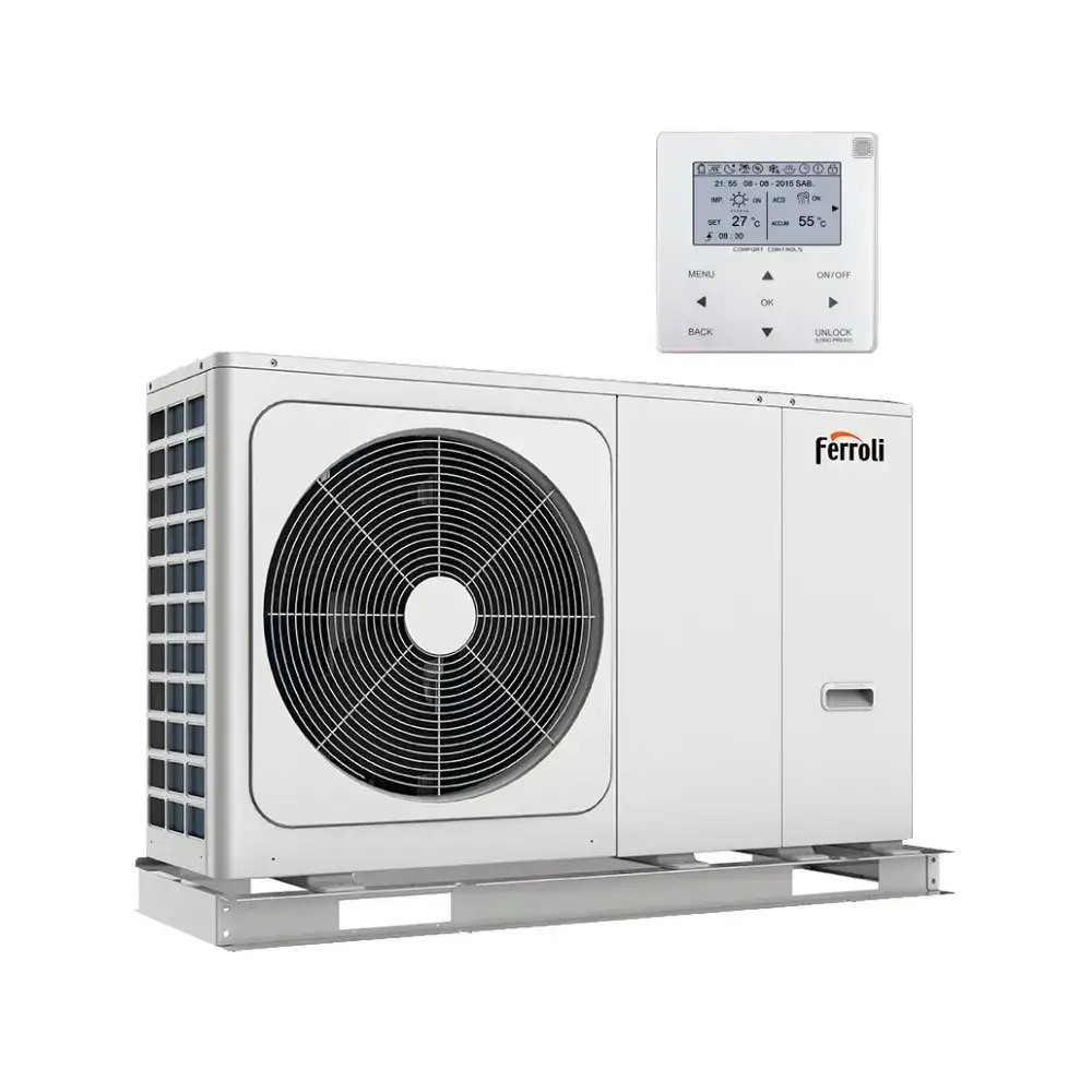 Ferroli OMNIA M 3.2 12 kW monoblokkos levegő-víz hőszivattyú hivatkozással 2CP000EF a márkától FERROLI