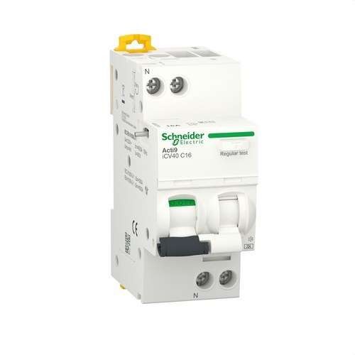 ICV40 FI-relé 1P+N C 6A 30mA AC osztály hivatkozással A9DE2606 a márkától SCHNEIDER ELECTRIC