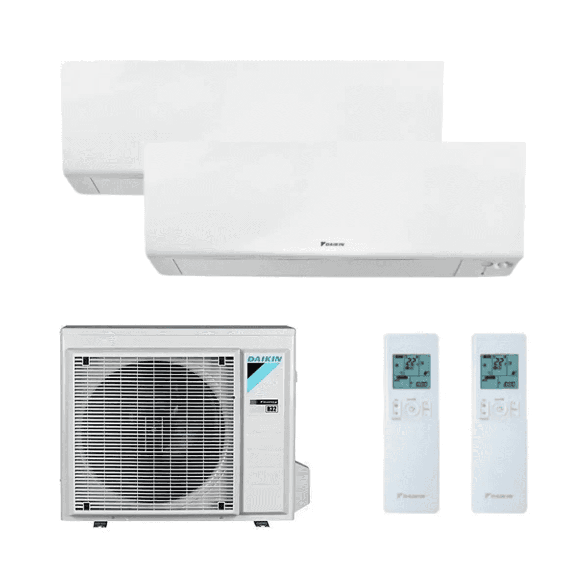 2 az 1-ben légkondicionáló wifi-vel Daikin Perfera 2,0 kW 7000 BTU hivatkozással KITDAIPER2MXM40A2020 a márkától DAIKIN