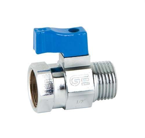 Mini gömbcsap 1/2" kék hivatkozással 3097 04 a márkától GENEBRE