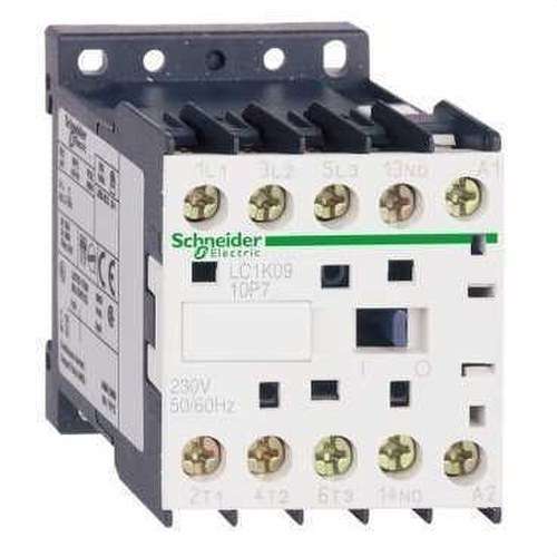 K Tripoláris Minikontaktor 12A 230V AC hivatkozással LC1K1210P7 a márkától SCHNEIDER ELECTRIC