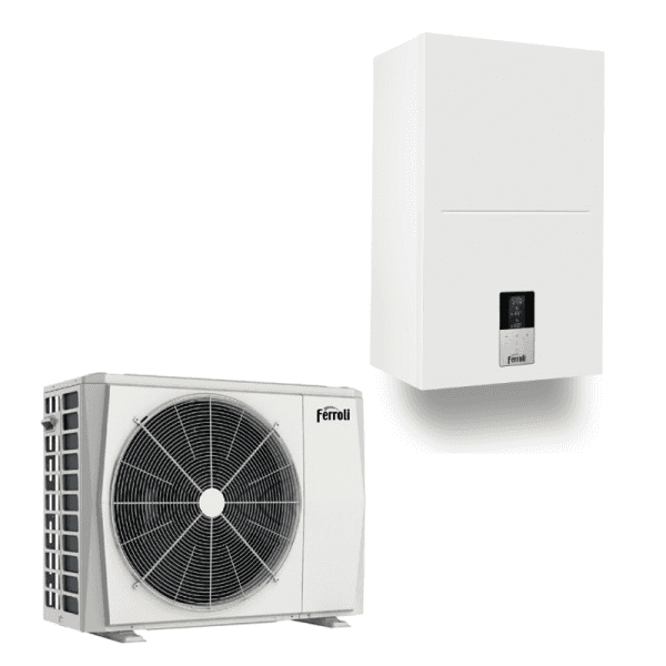 Ferroli OMNIA S 3.2 8 kW levegő-víz hőszivattyú hivatkozással 0XHK8SWA a márkától FERROLI