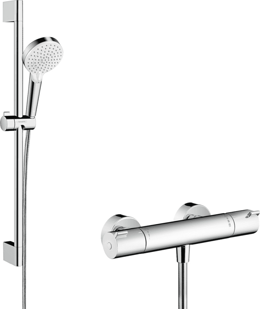 Hansgrohe Vario zuhanyszett Ecostat 1001 CL termosztáttal és 65 cm-es rúddal hivatkozással 27812400 a márkától HANSGROHE