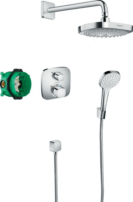 Croma Select E 180 beépített termosztátos zuhanyszett hivatkozással 27294000 a márkától HANSGROHE
