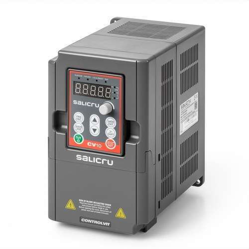 2,2 kW-os egyfázisú frekvenciaváltó CV10-022-S2 hivatkozással 6B1AA000005 a márkától SALICRU