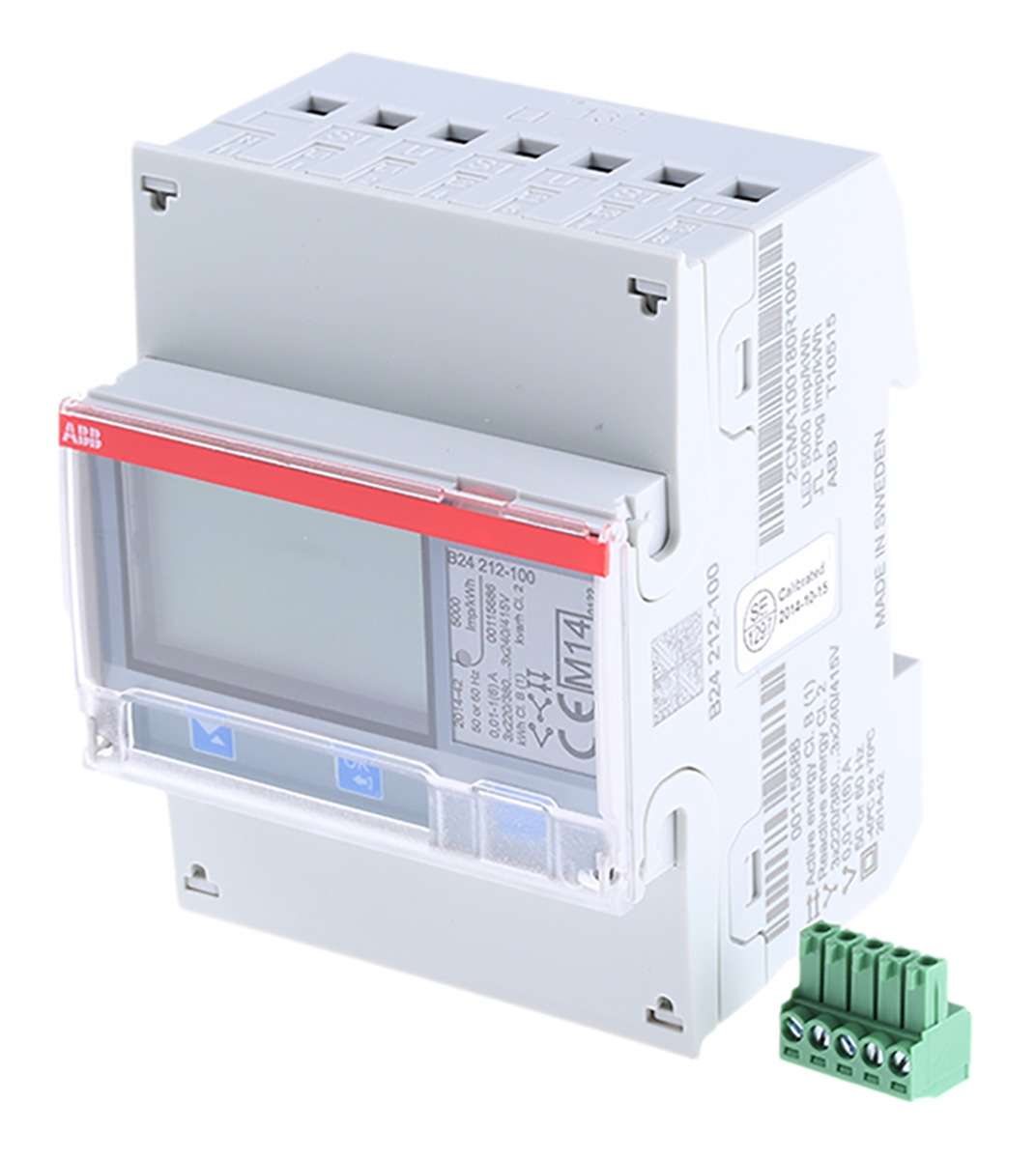 ABB B24 sorozatú 3 fázisú energiamérő hivatkozással 2CMA100180R1000 a márkától ABB