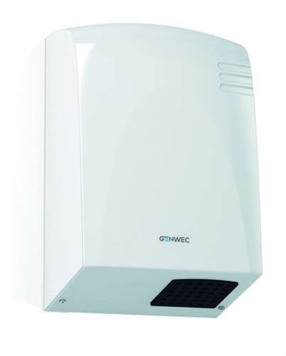 Wecflow fehér ABS érintésmentes kézszárító elektronikus szenzorral hivatkozással GW01 14 01 00 a márkától GENWEC