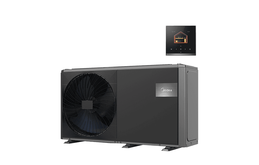 Midea M-Thermon HT 12 kW monoblokkos levegő-víz hőszivattyú R290 hivatkozással 14072222 a márkától MIDEA