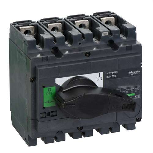 Nem automatikus terhelés alatti megszakító INS250 4P hivatkozással 31107 a márkától SCHNEIDER ELECTRIC