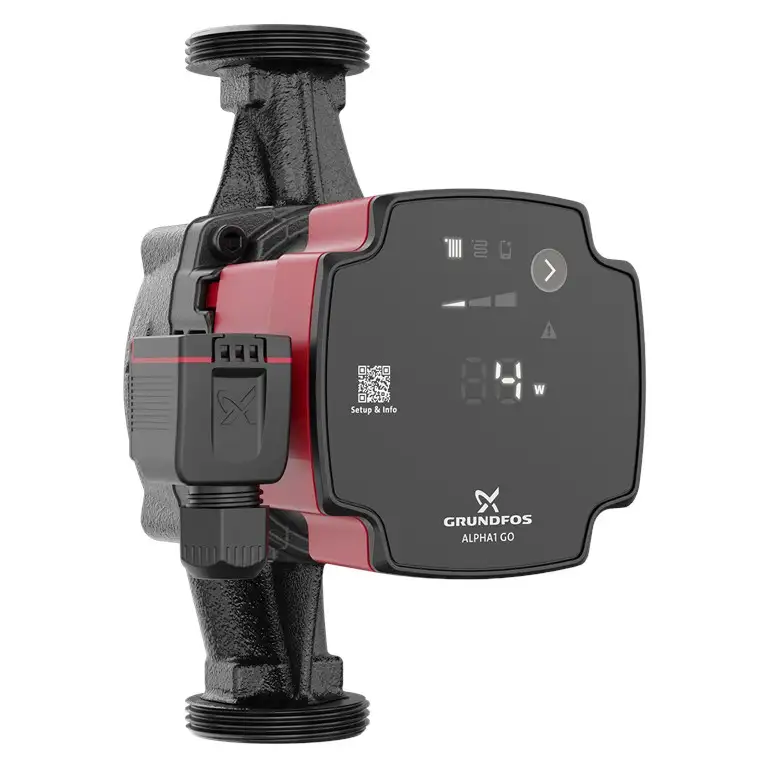 Grundfos ALPHA1 GO 25-60 180 keringető szivattyú hivatkozással 93074169 a márkától GRUNDFOS