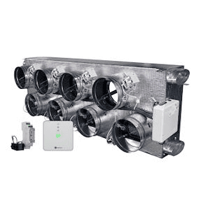 Airzone Easyzone 25 Wi-Fi Standard + VMC AZC25FUJST01L8 motorizált plénum Fujitsu-hoz – 8 kimenet Ø200 mm (nagy kapacitás) hivatkozással AZC25FUJST01L8 a márkától AIRZONE