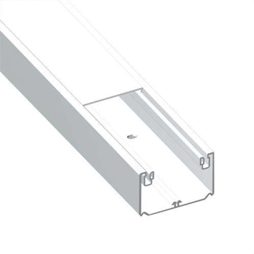 Fehér fedeles csatorna U23X 70x130mm hivatkozással 93032-2 a márkától UNEX