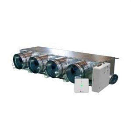 Airzone Easyzone 25 Slim AZE25MELSL01M4 motorizált légelosztó Mitsubishi SEZ-M-hez – 4 kimenet Ø150 mm (alacsony profil) hivatkozással AZE25MELSL01M4 a márkától AIRZONE
