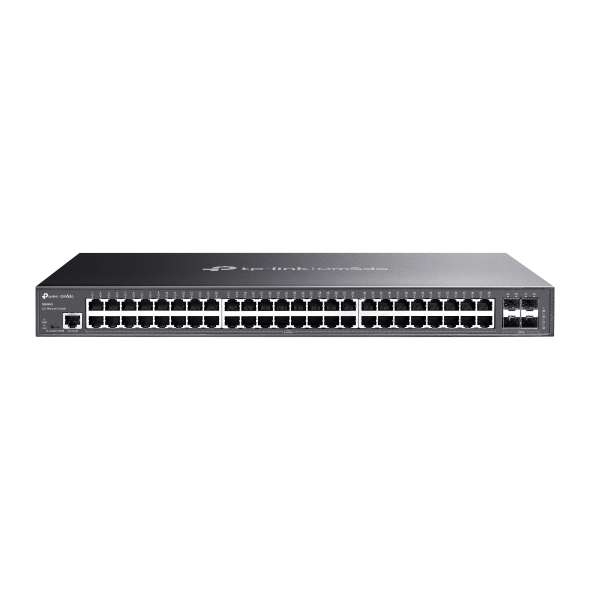 Omada L2+ 52 portos Gigabites és 4 SFP-s switch hivatkozással TL-SG3452 a márkától TP-LINK
